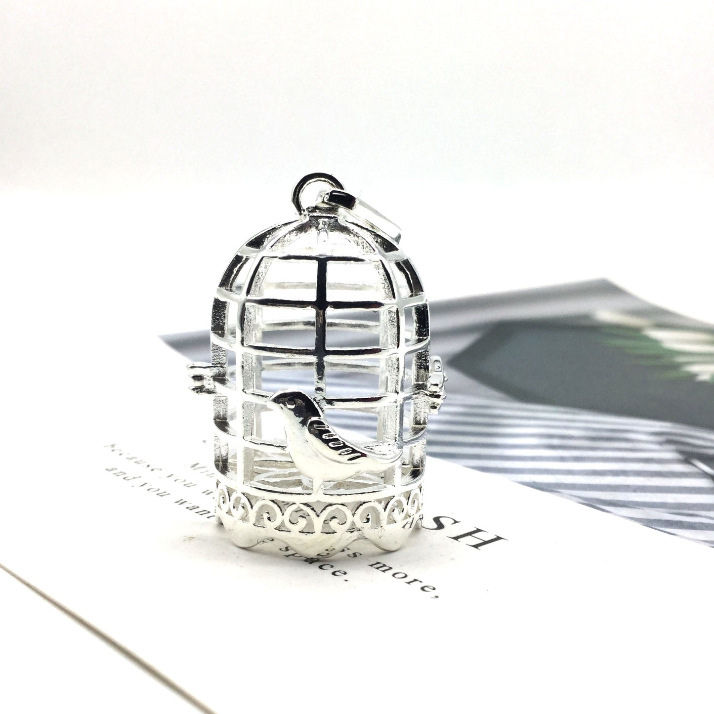 Bird Cage Pendant