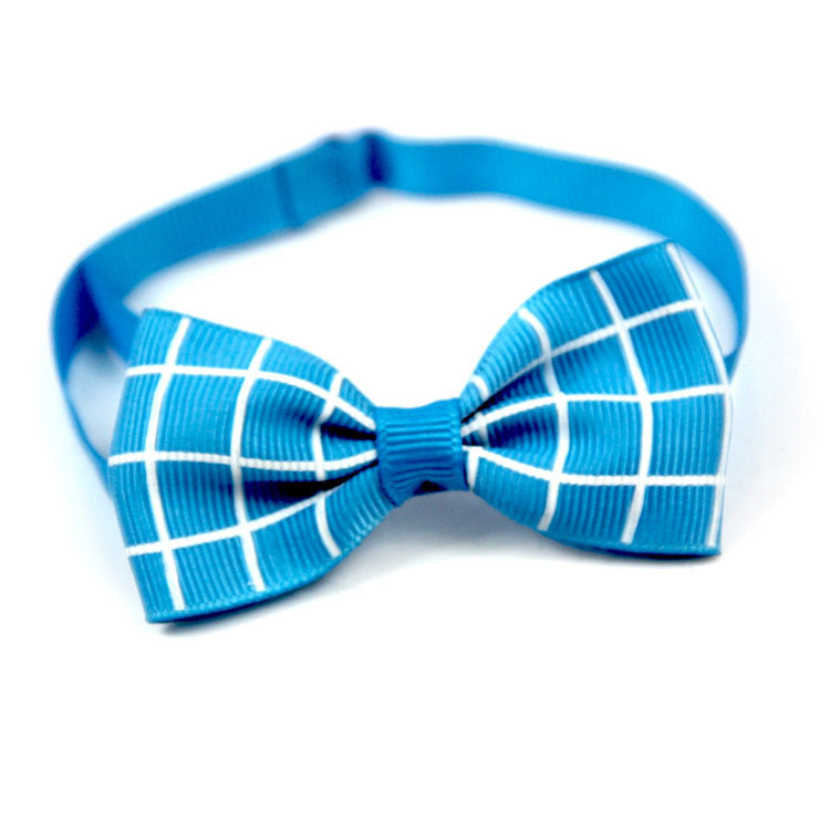 All the Plaid Bow Ties Pet Accessories