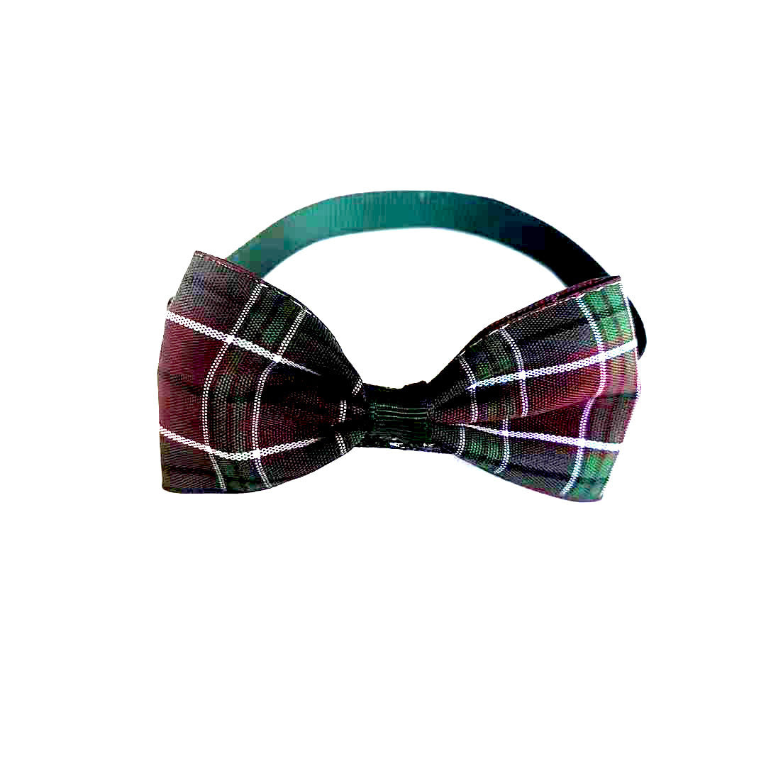 All the Plaid Bow Ties Pet Accessories